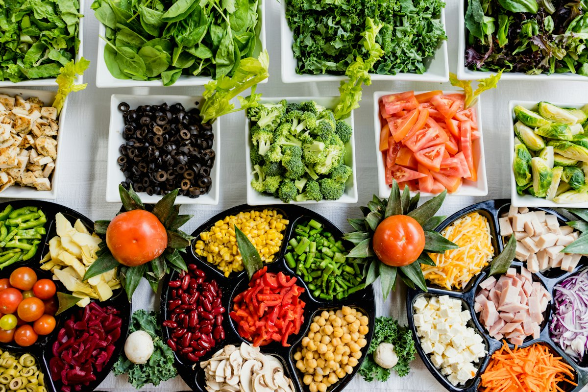Fresh vegetables representing the gut-nourishing foods that support a healthy microbiome